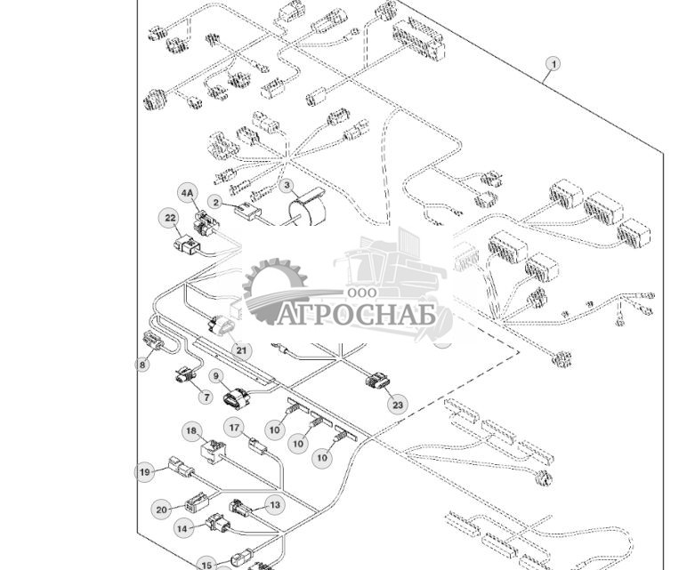 Cab Wiring Harness Connectors (13) (North American Version) (IVT) - ST395300 429.jpg